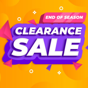 Clearance Sale